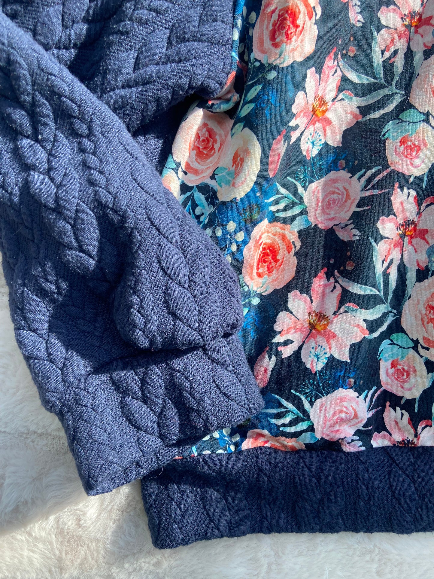 Floral Sweater Size Kids 8