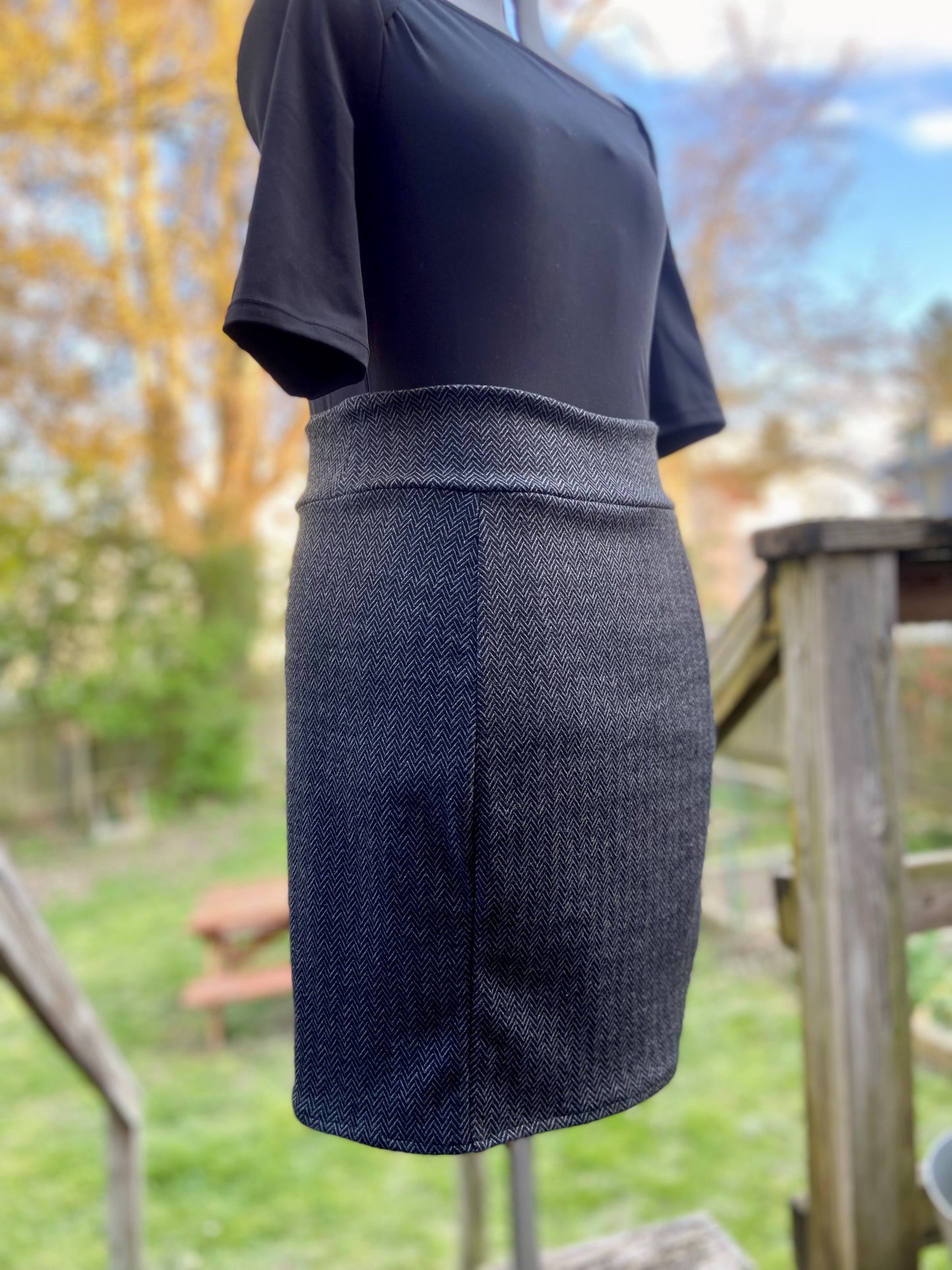 Herringbone Skirt - Size 5
